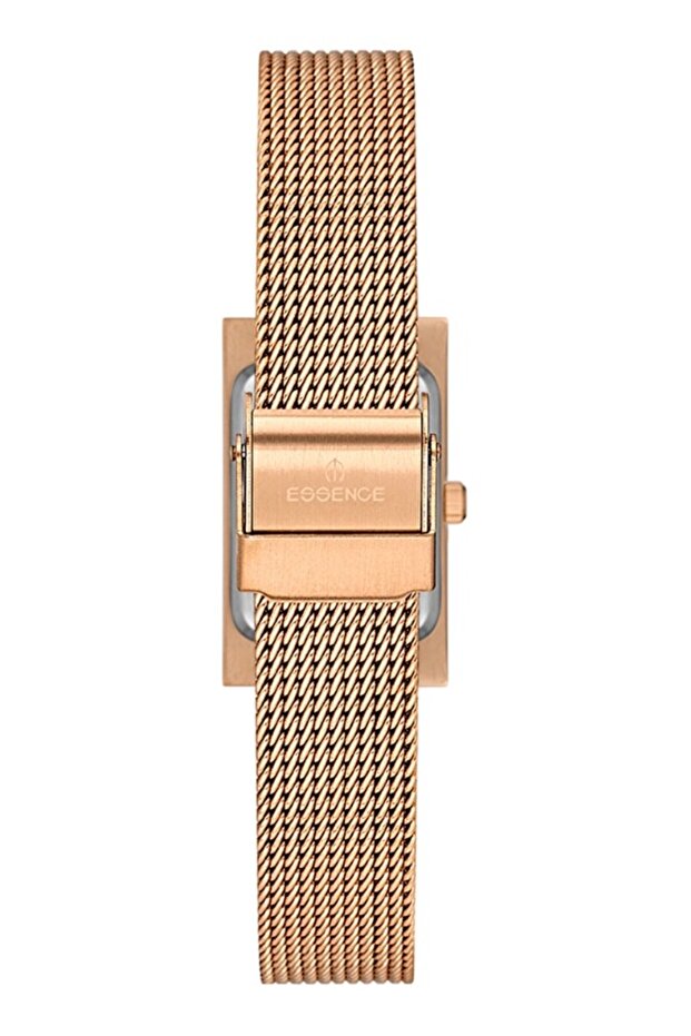 5 Atm Water Resistant D1213.490 Stone Design Mesh/Steel Cord Rectangular Dial Steel Case - 4