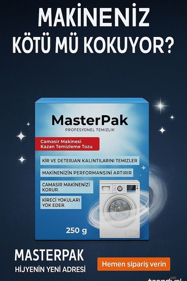 2+2 4lü Set 2 Çamaşır Makinesi Kazan Temizleme Toz - 2 Bulaşık Makinesi Sıvı Temizleyici - 1