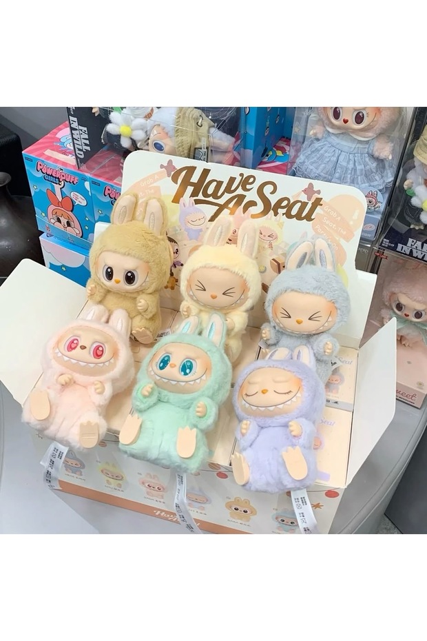 1 Adet Viral Labubu The Monsters-have A Seat /big Into Energy Seri Blind Box/kutu Charm - 6