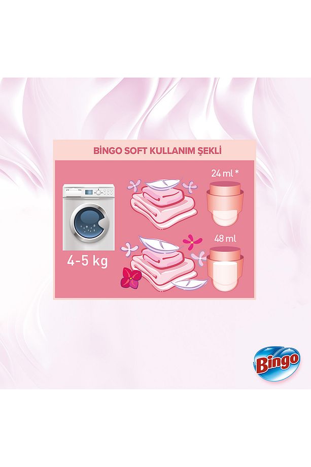 Soft Konsantre Çamaşır Yumuşatıcısı Manolya 1440 ml X 4 Adet - 5