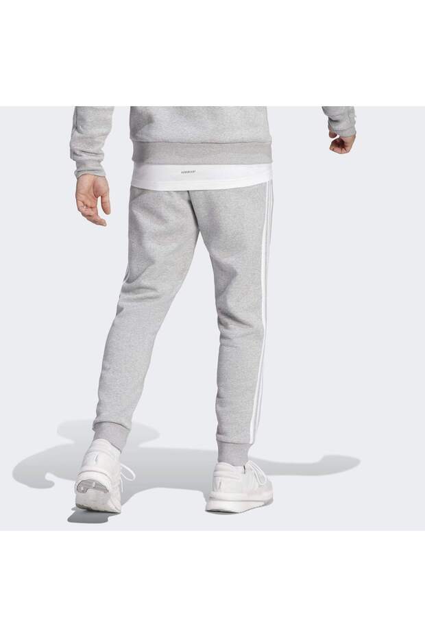 Essentials Fleece 3-Stripes Tapered Cuff Eşofman Altı - 3