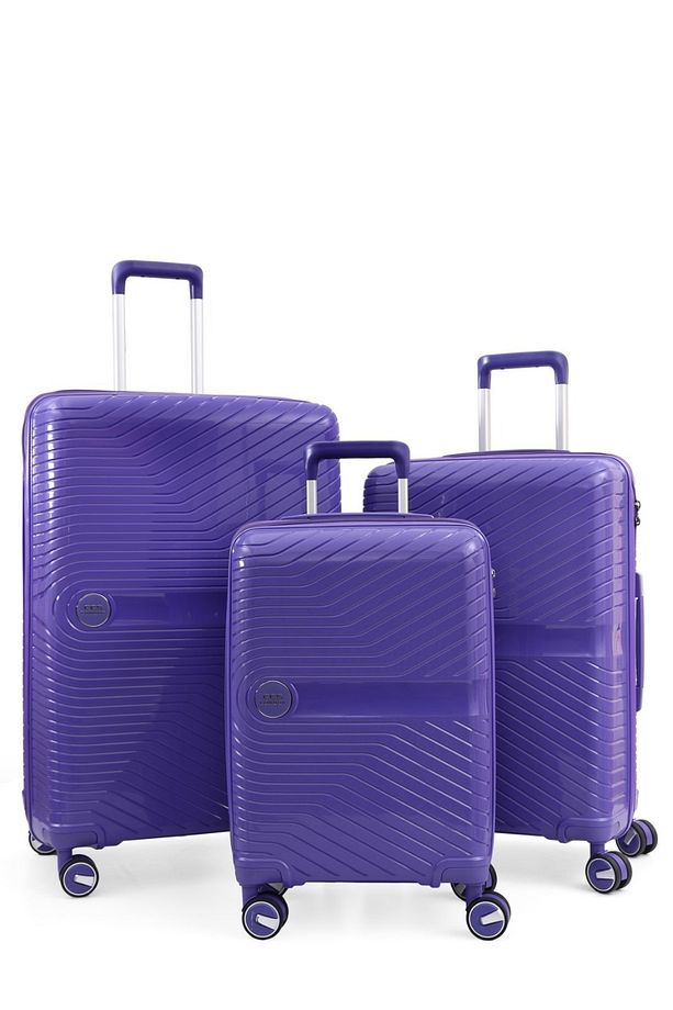 ÇÇS 5239 Polipropilen 3 lü Valiz Seti - 1