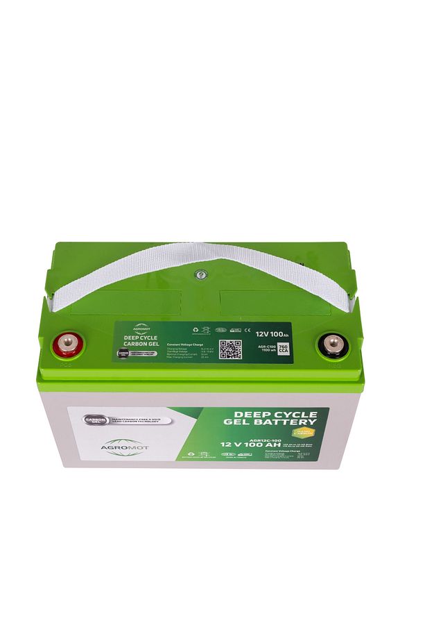 12 V 100 Ah Jel Akü Deep Cycle Nano Carbon Battery - 3