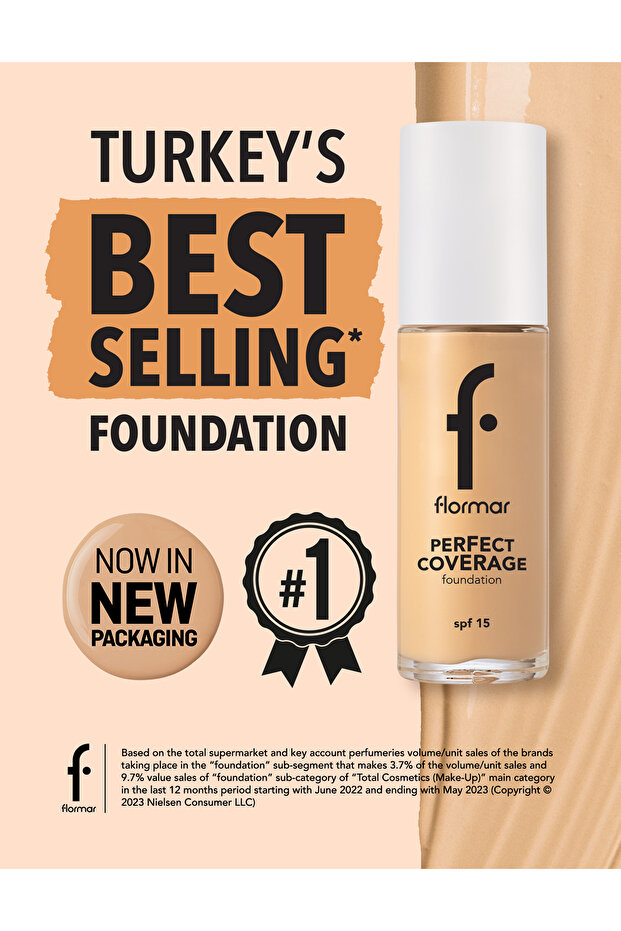 كريم أساس فلورمار بيرفكت كوفر 103 بيج كريمي - 4