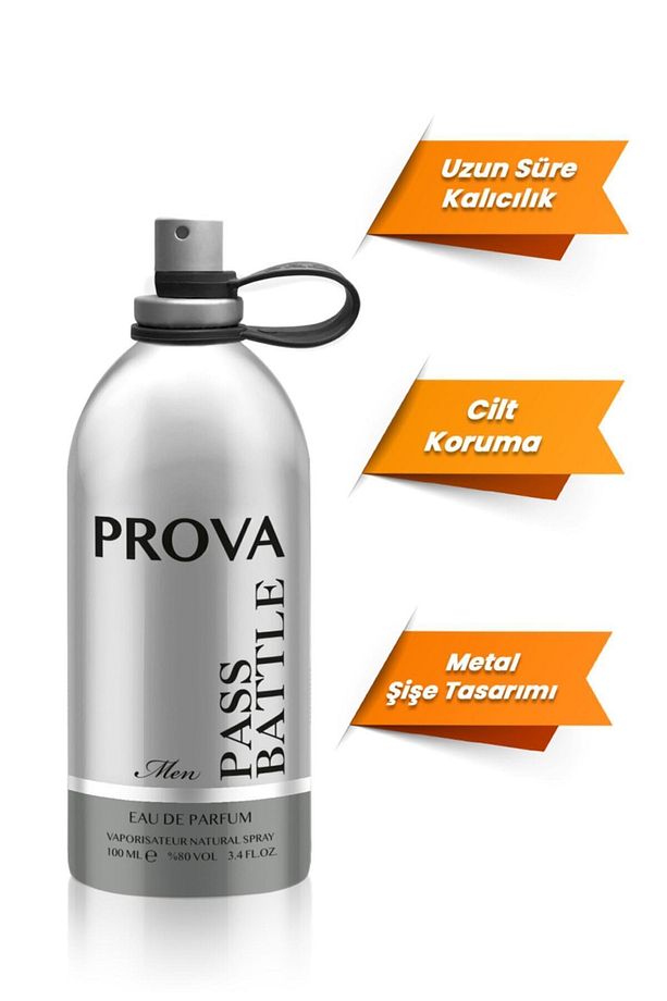 Pass Battle Edp Erkek Parfüm 100 ml - 5