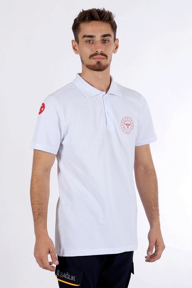 112 Emergency Health Polo Neck T-Shirt Unisex