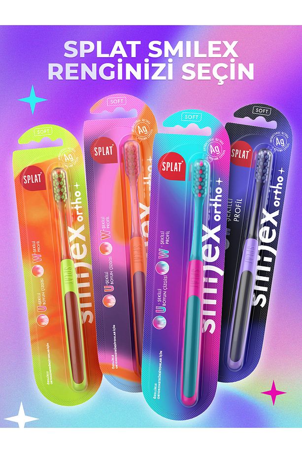 Ortodontik Diş Fırçası Smilex Ortho Yumuşak - 7