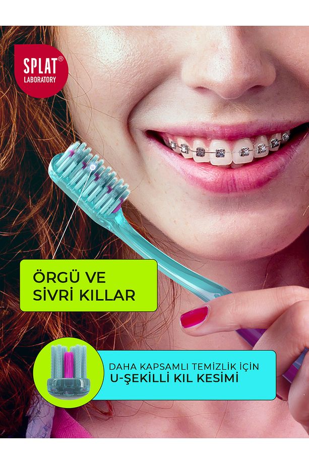 Ortodontik Diş Fırçası Smilex Ortho Yumuşak - 3