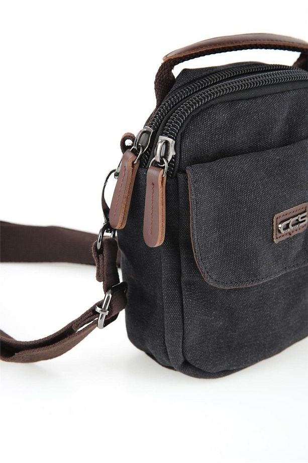 Siyah Unisex Çapraz Çanta 31067 - 3
