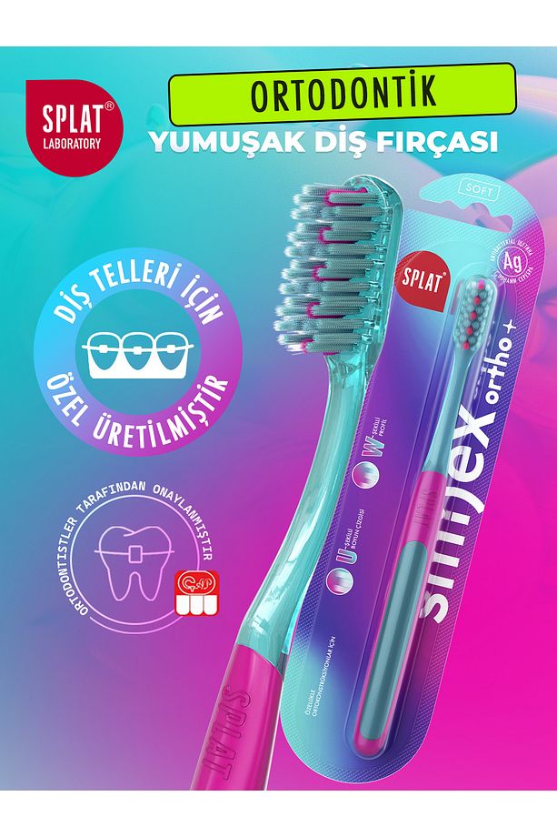 Ortodontik Diş Fırçası Smilex Ortho Yumuşak - 1