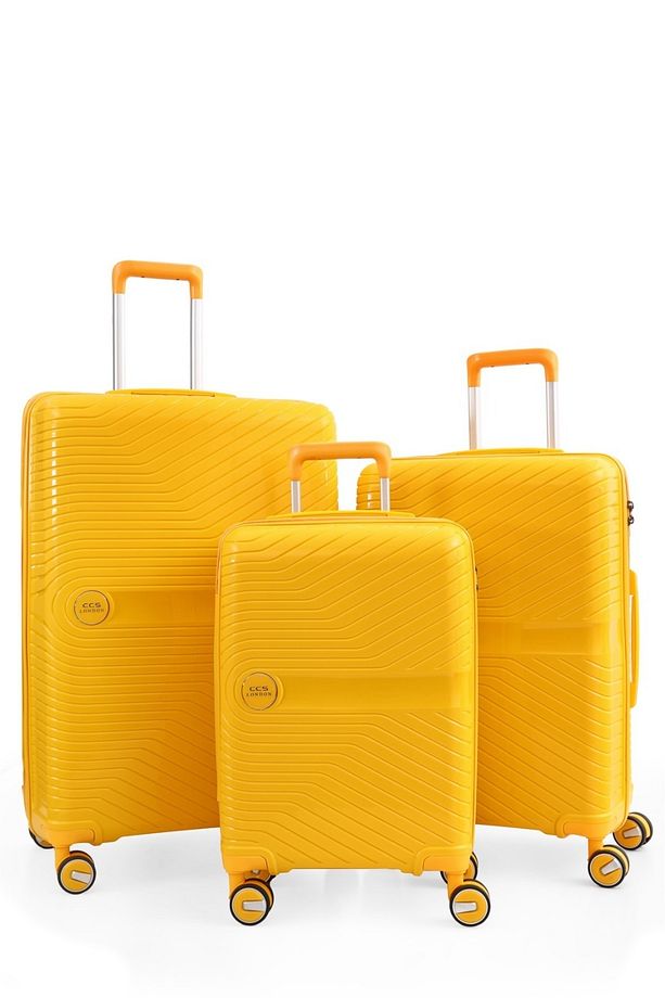 ÇÇS 5239 Polipropilen 3 lü Valiz Seti - 1