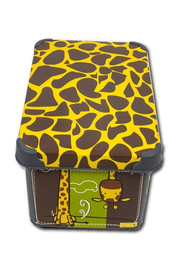 Style Box Giraffe Desenli 10 L Dekoratif Saklama Kutusu - 3