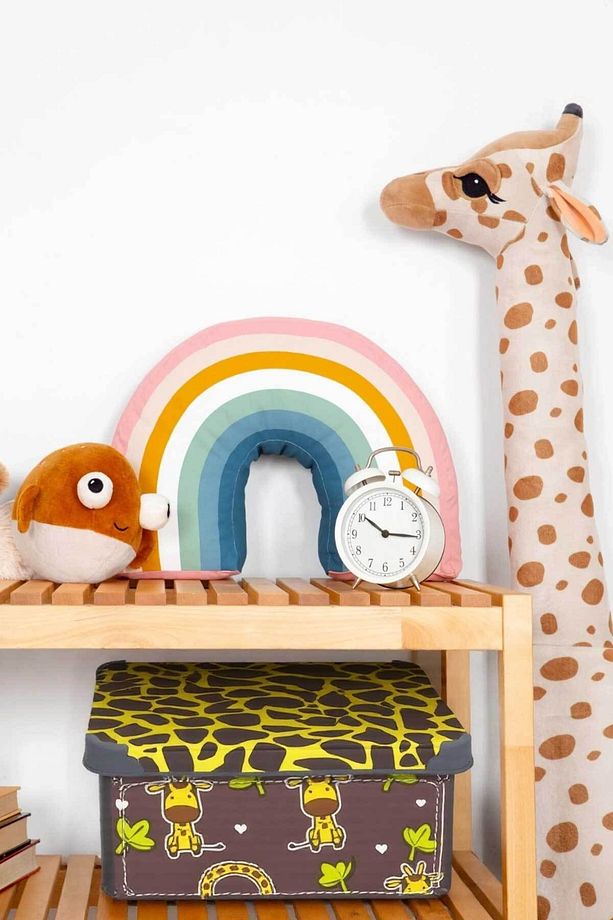 Style Box Giraffe Desenli 10 L Dekoratif Saklama Kutusu - 4