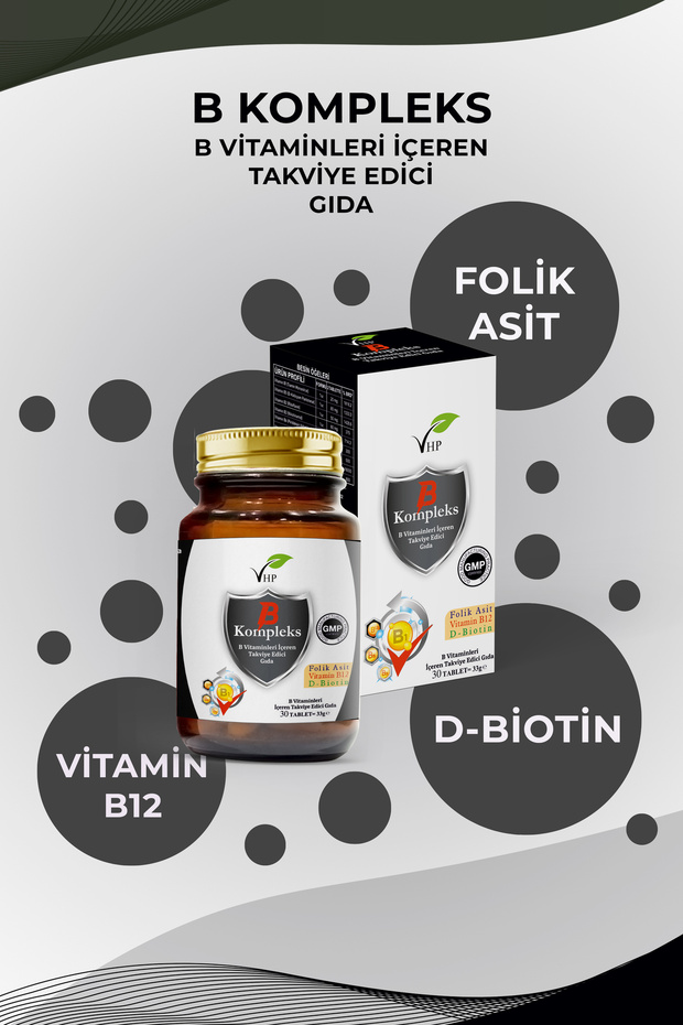 B Kompleks 30 Tablet - 6