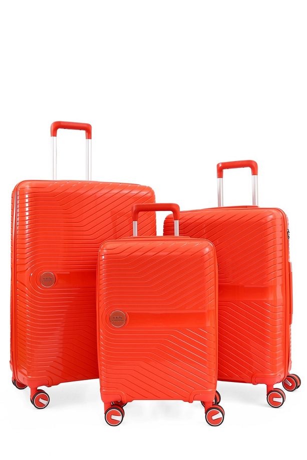 ÇÇS 5239 Polipropilen 3 lü Valiz Seti - 2
