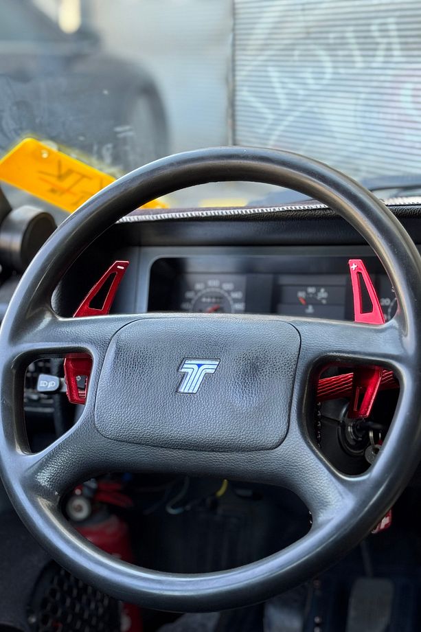 Universal F1 Vites Kulakçık Pedal Shift Paddle Shift - Kırmızı, V Model, Razor - 2