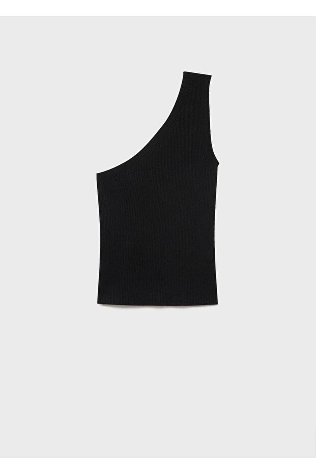 Düğümlü asimetrik bluz - 3