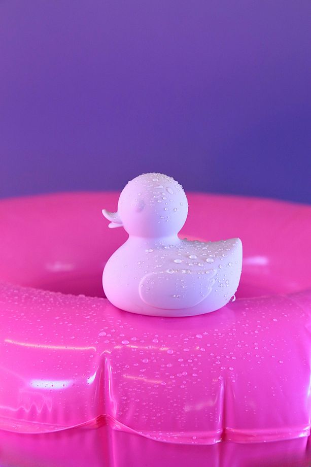 Gizli Şarj Edilebilir Güçlü Titreşimli Lucky Duck Vibratör - 1