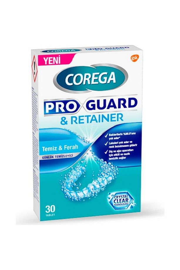 Proguard & Retaıner Temızleyıcıi 30 Lu Tablet - 1
