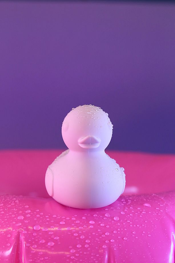 Gizli Şarj Edilebilir Güçlü Titreşimli Lucky Duck Vibratör - 2
