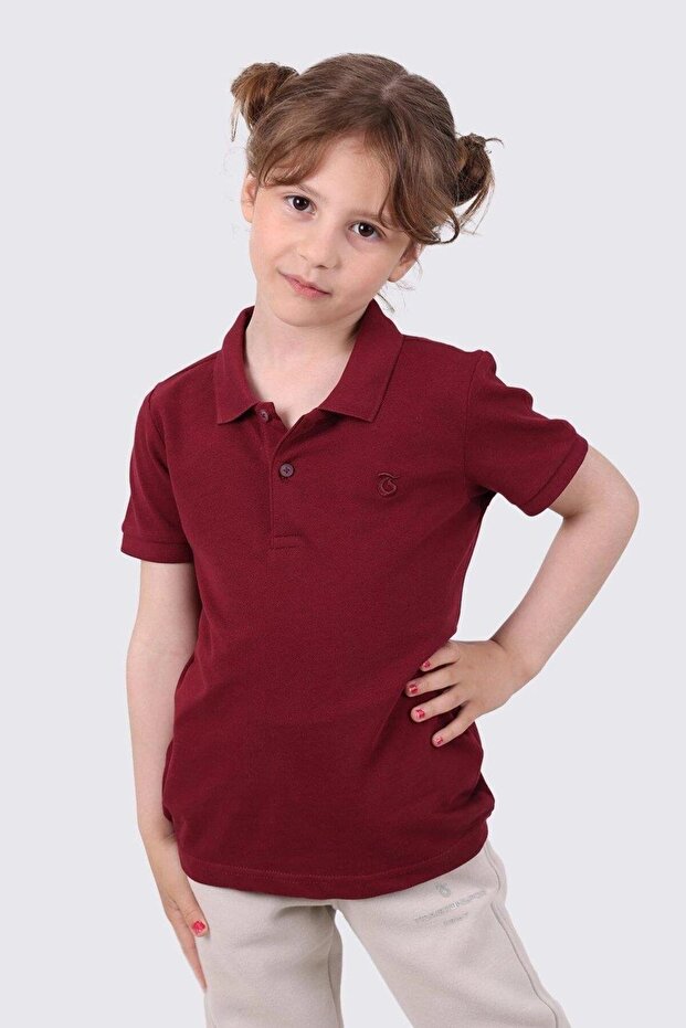 Tshirt Polo Yaka Basic Genç - 1