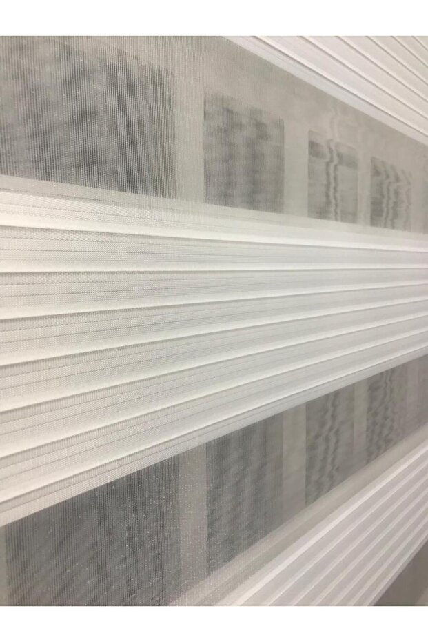 Pliseli Stor Zebra Perde Ekru STB481-D - 5