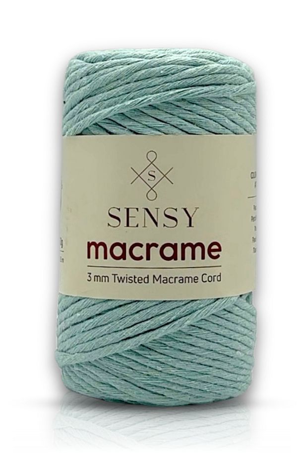 Premium Taranan Makrome Makrame Hobi Ipi Mint - 1