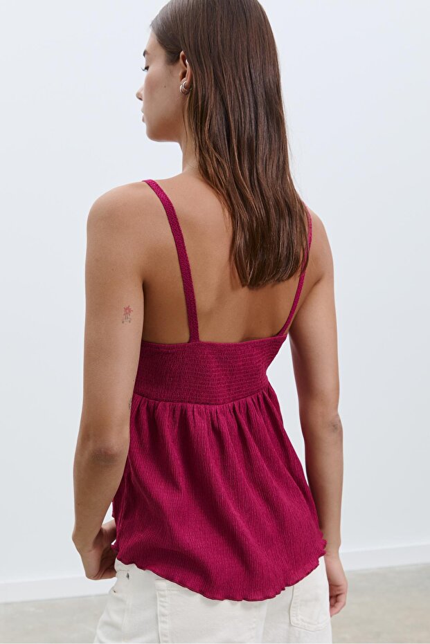 Volanlı Tığ İşi Üst - 3