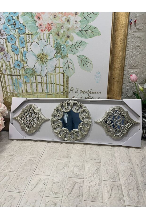 3'lü Aynalı Duvar Dekoru 2015588 - 2