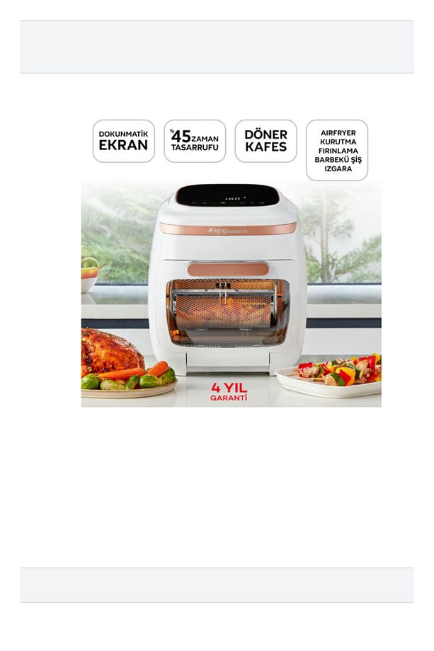 Kyf30 Magiccooker Plus Oven Sıcak Hava Fritözü - 5