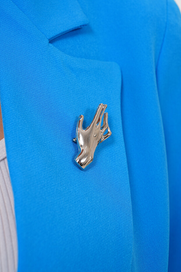 EL SİLVER BROŞ - 2