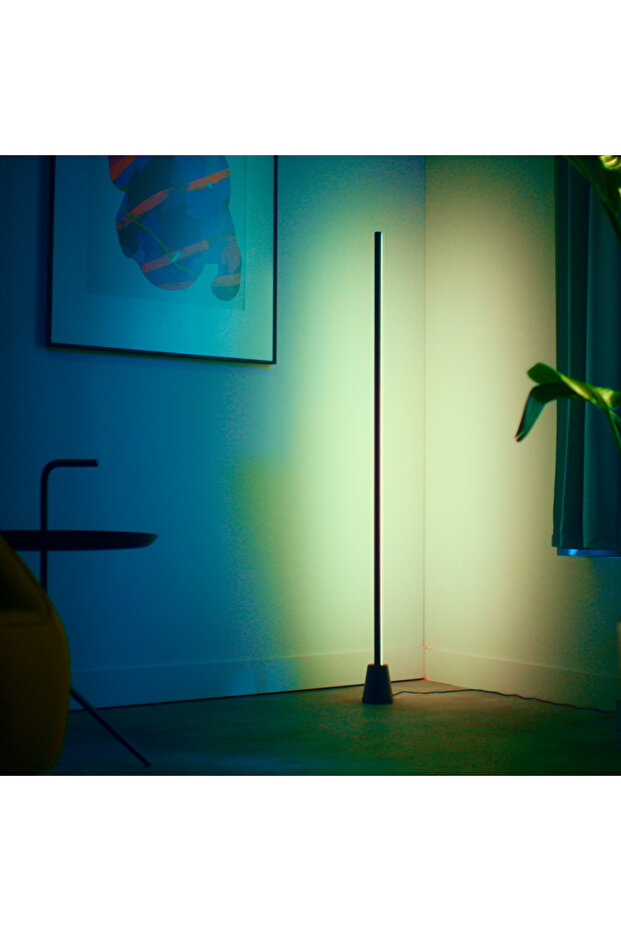 Gradient Zemin Lambası - Siyah (140 cm) - 9