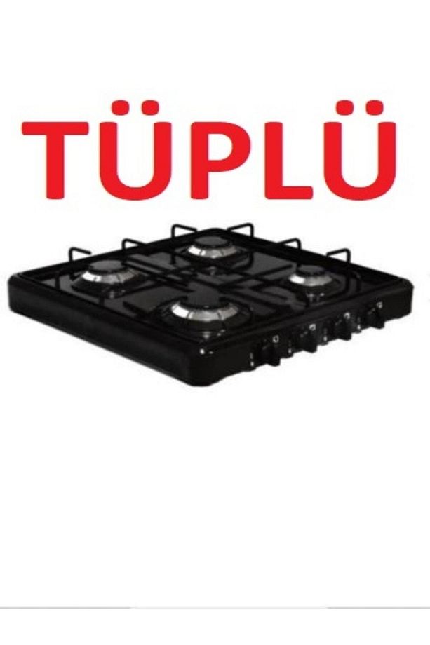 4 Lü Set Üstü Lpg TÜPLÜ Ocak 4 Gözlü TÜPLÜ Ocak Tezgah Set Üstü Ocak - 2