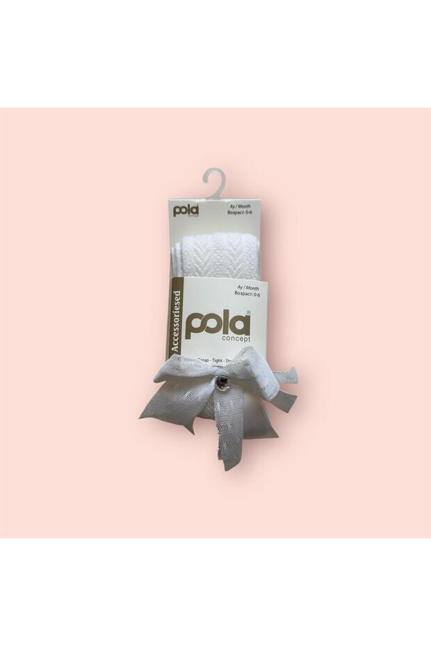 Cotton Pantyhose with Baby Accessories Cream No.1