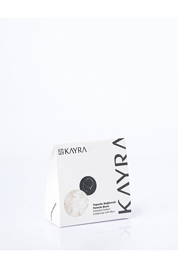 Dantel Topuzlu Bone Ekru - 1