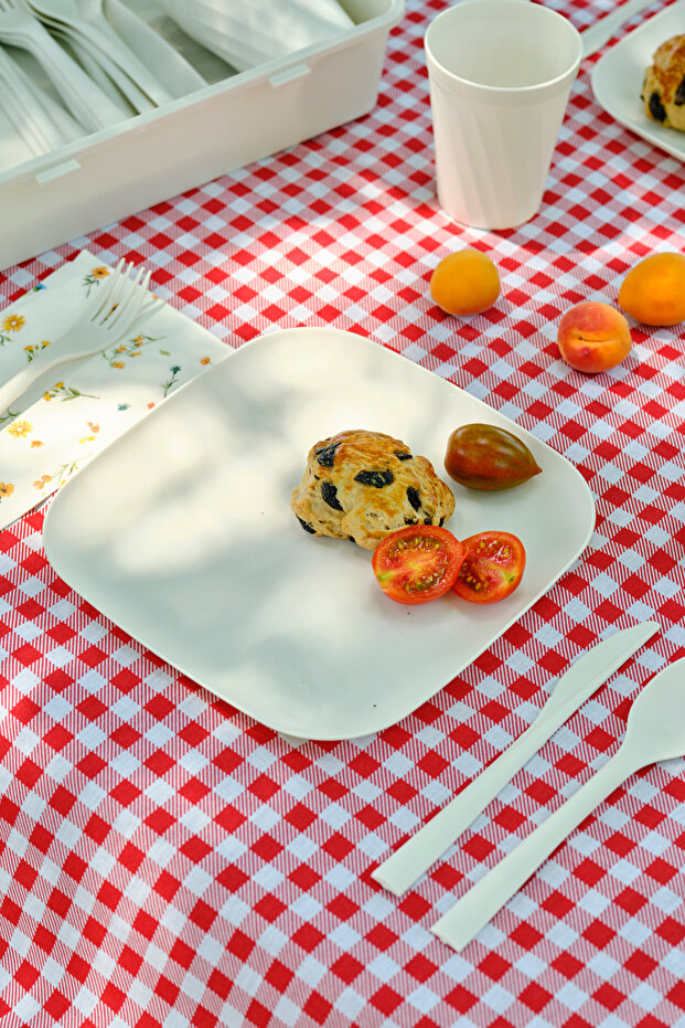 Container Rocca 32 Parça Piknik Seti Krem - 4