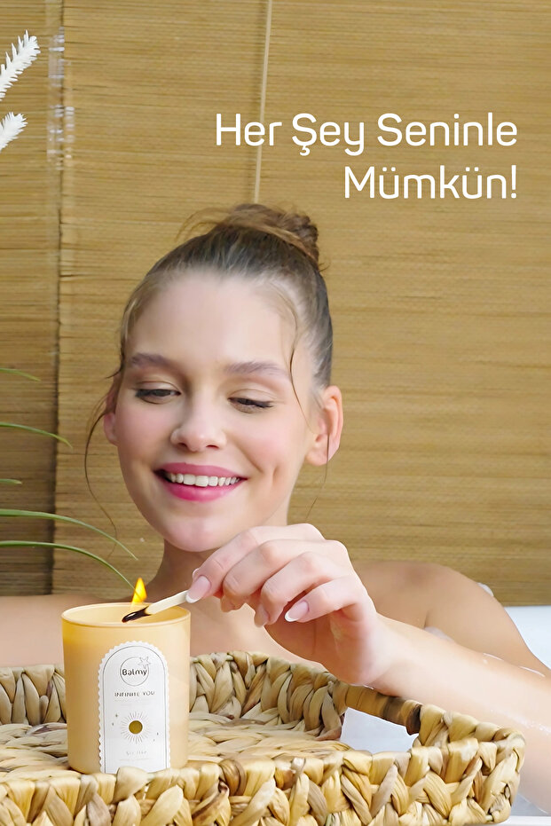 Infinite You 5197148 Banyo Mumu, Bardakta Kokulu Mum 195 g - 2