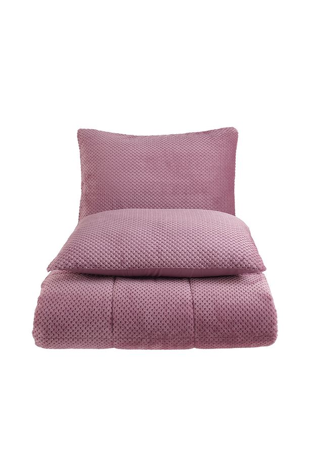 Luis Comfort Set Tek Kişilik (155x215 cm) Gülkurusu - 5