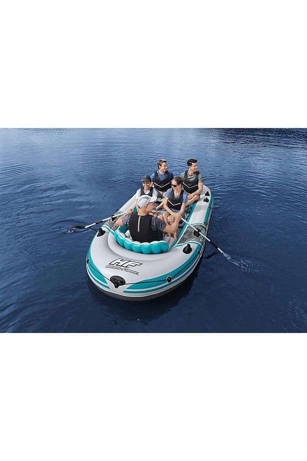 Hydro-Force 5 Kişilik Şişme Bot Sal Seti Pompa Kürek Full Set Deniz Ve Göl İçin - 2