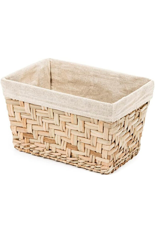 سلة تخزين مستطيلة صغيرة من أعشاب البحر من فييستا - 1