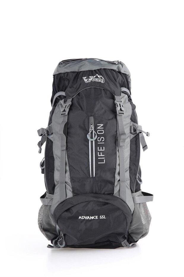 حقيبة ظهر YOUNG 55 LT لتسلق الجبال مع جهاز دعم USB - 1