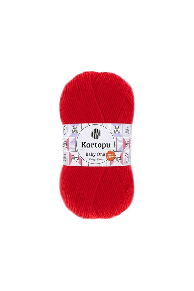 5 Pieces Baby One 100% Anti-Pilling Baby Thread K150 Red