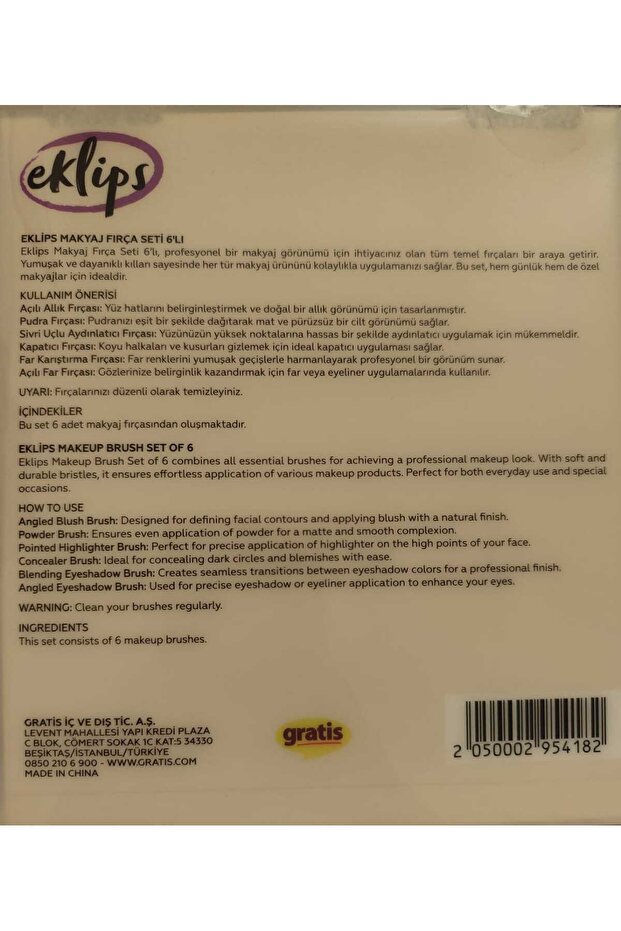 Makyaj Fırça Seti 6'lı - 2