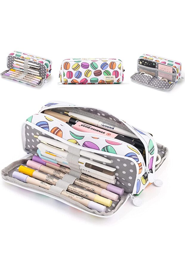 Kavai Penholder Pencil Case Multi-Function Multi-Compartment - 3