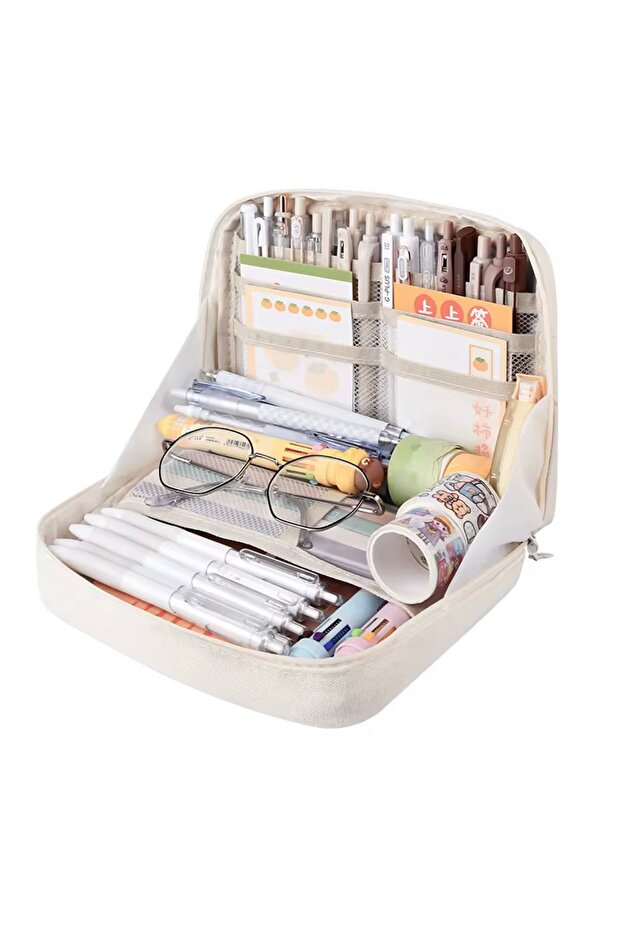 Kavai Penholder Pencil Case Multi-Function Multi-Section - 5