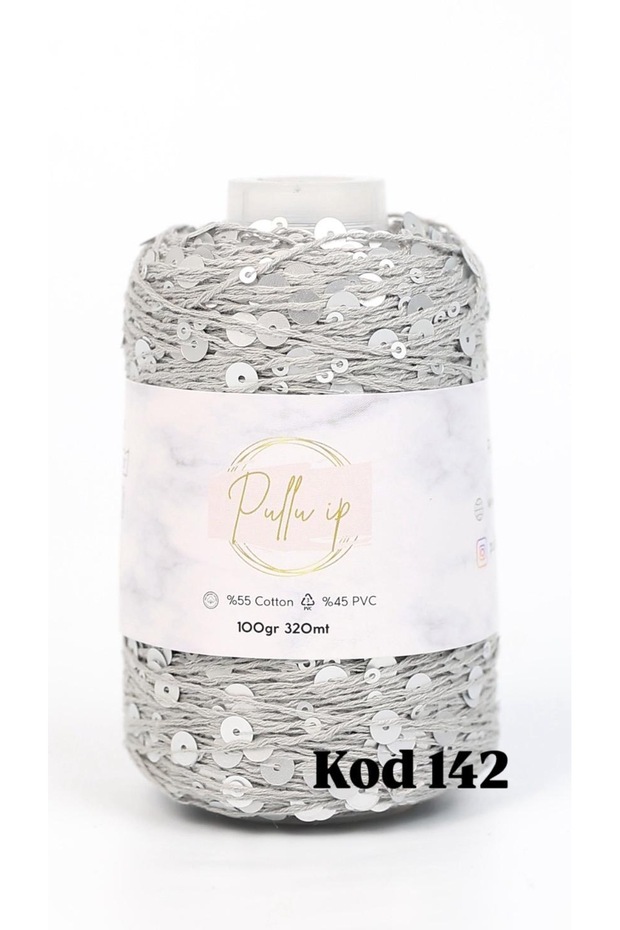 Pullu ip bobine sıkı sarım 100 gram 320 mt -142-1 adet - 1