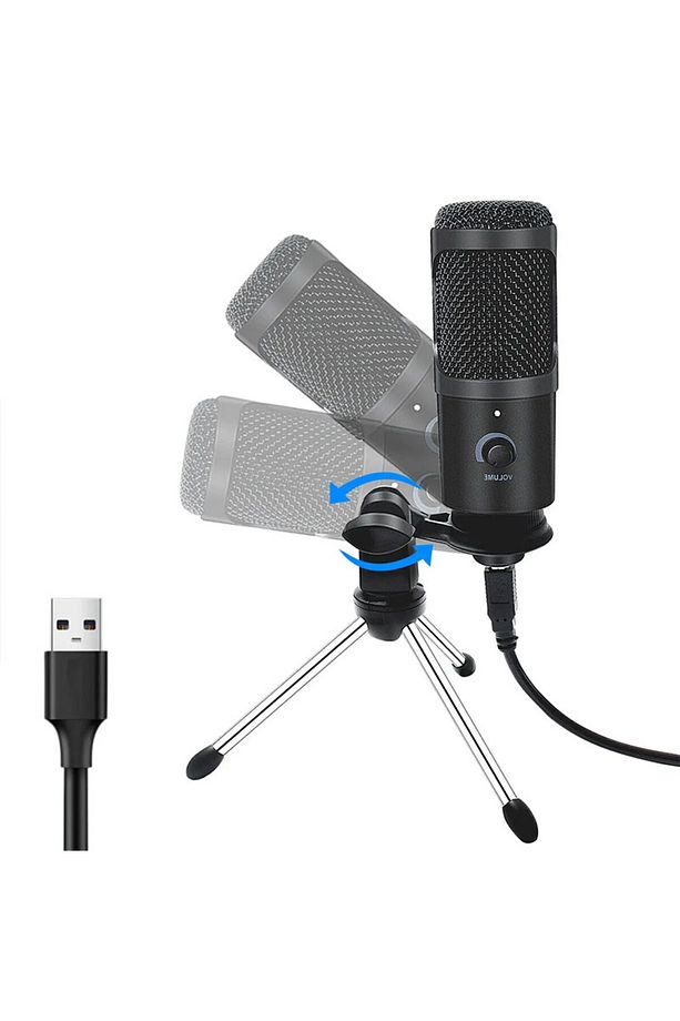 Usb Kondenser mikrofon Usb girişli kondenser mikrofon seti - 3