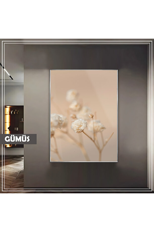 Amazing | Soft Flower (Mariya) Model | Framed Tempered Glass Table Single Vertical