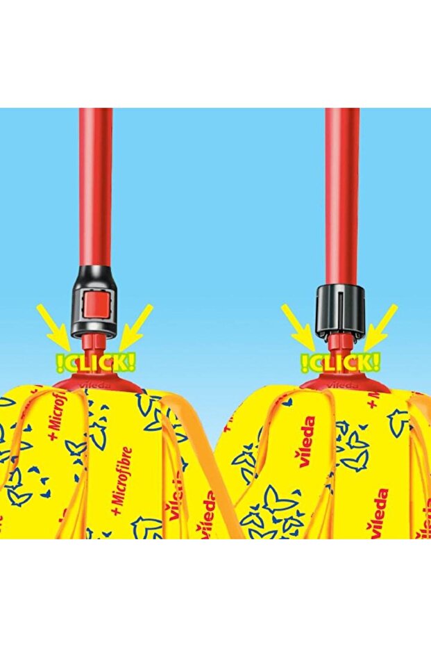 Soft Euroclick Mop Replacement - 3