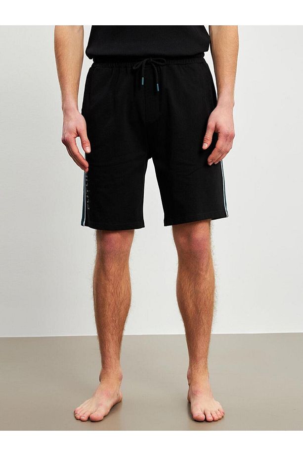 Slim Fit Erkek Pijama Alt Şort (S5) - 2